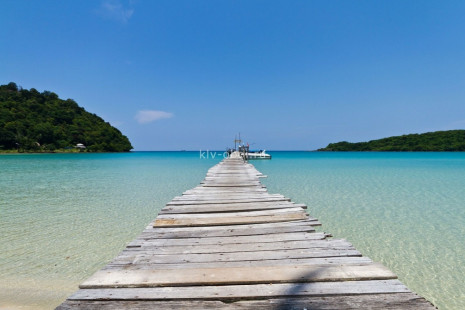 Фотошпалери блакитна вода