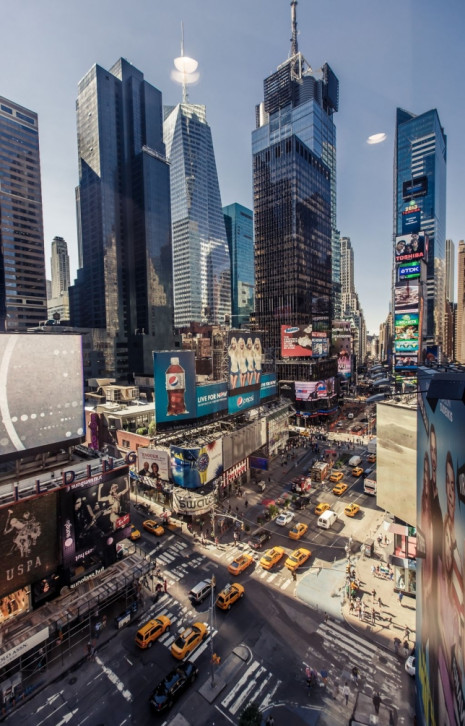 Фотошпалери жвавий перехрестя