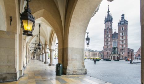 Фотошпалери Площа в Кракові